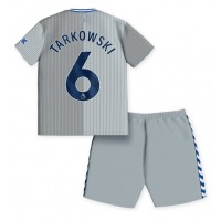 Everton James Tarkowski #6 Tredje Tröja Barn 2023-24 Kortärmad (+ Korta byxor)